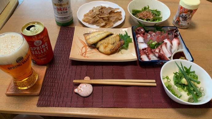 やっとお家晩酌復活