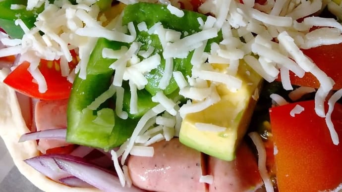 自家製野菜ピザ