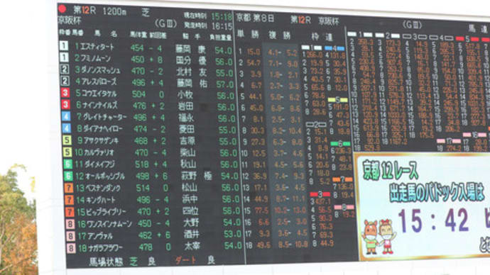 京都5着∞Estitato