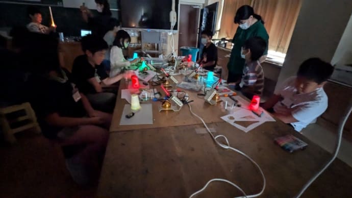 はんだ付け電子工作 「光センサーグラデーションLEDライト」