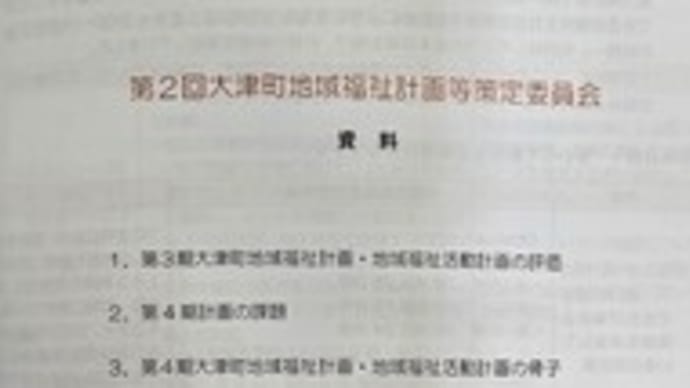 地域福祉活動計画等策定員会