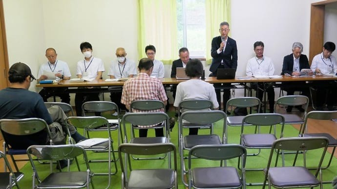 令和6年度村政懇談会及び脱炭素事業に関する村民説明会(日岐区)