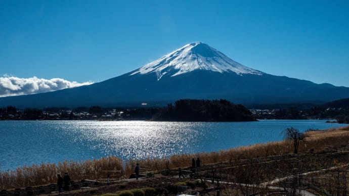 天上山からの富士山