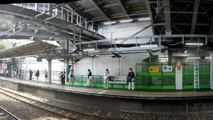 稲田堤駅工事模様、、【稲田堤駅:南武線】 2022.6.10