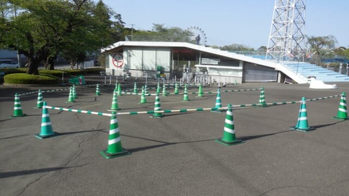 エントランス前の準備