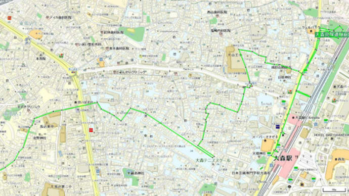 大森駅~大森貝塚~山王地区~南馬込を散策してきました
