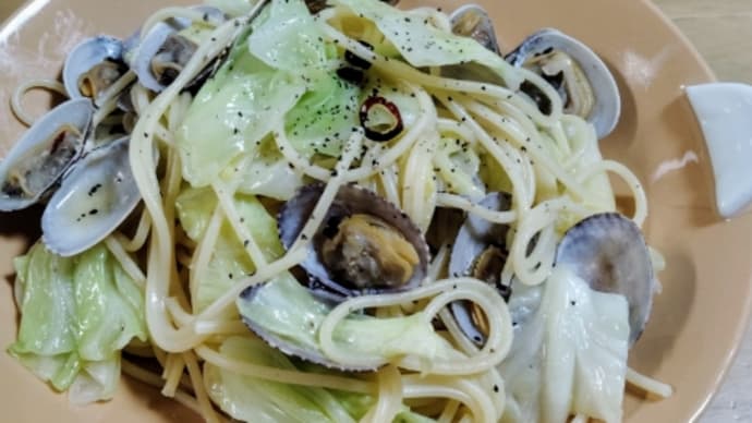 今日は春パスタ