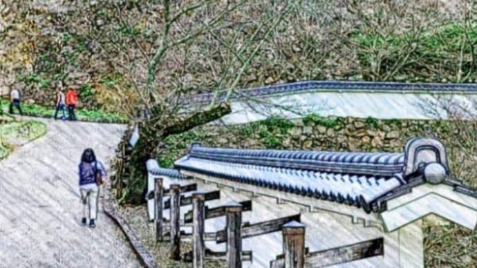 大洲城　登城　日本100名城