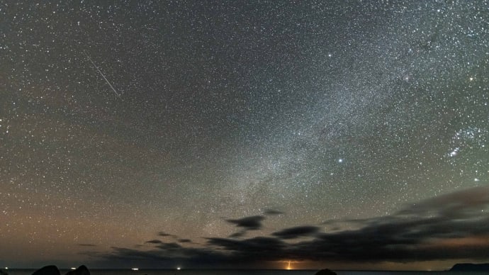 しぶんぎ座流星群の夜