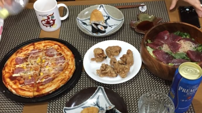 今日の一品 今日は手抜きで夕食