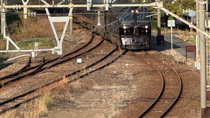 ななつ星 佐敷駅にて