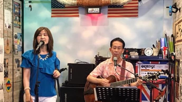 【御礼】7/26 な〜み&ケン@大阪神崎川アビリーンでした✨(*´꒳`*)