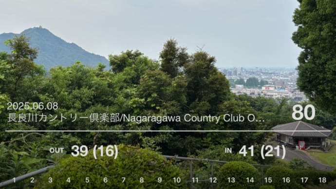 6月の月例ゴルフ