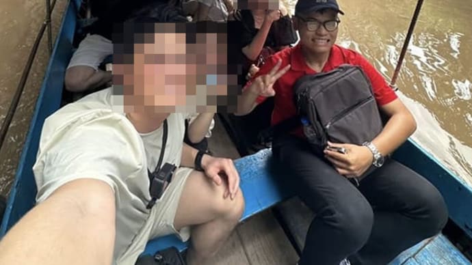 メコン川クルーズ