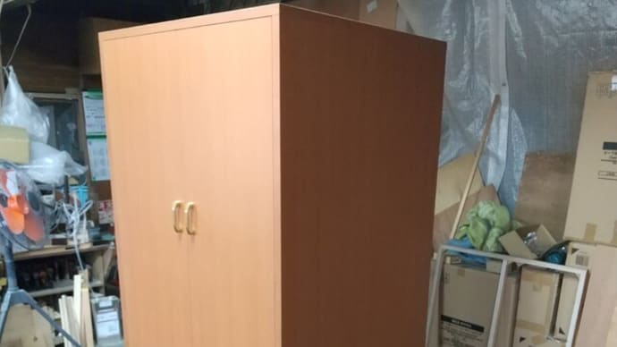 収納箪笥の製作