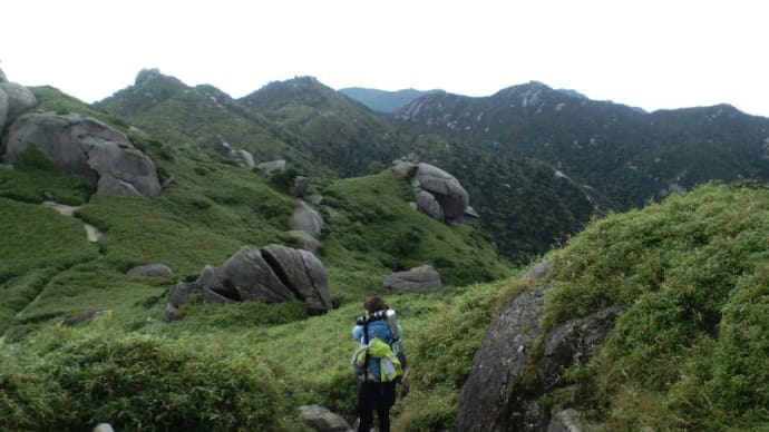 １０月１６日～１９日　屋久島縦走登山に行ってきました