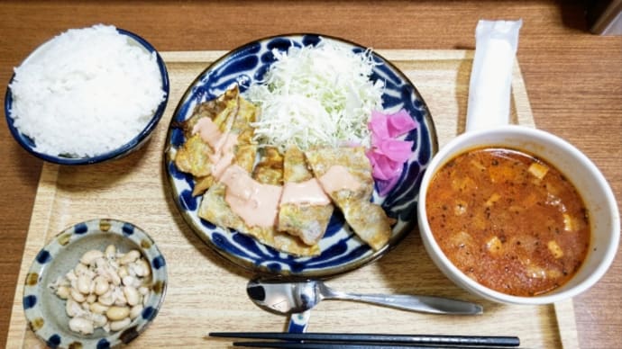 内地系のランチを日替わりで1種類のみ提供する良店❗・・・ながまる堂(久米)