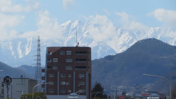晴れた!久し振りに散歩気分!