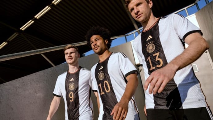 ドイツ代表、2022年W杯モデルのユニフォームをリリース！