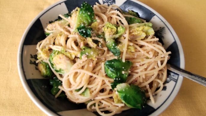 春色パスタ作りました😋