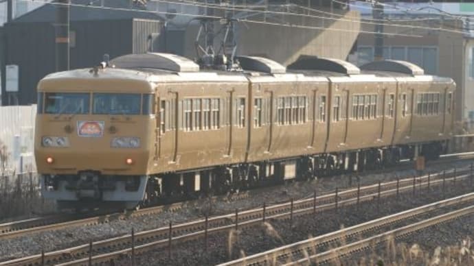 岡山の列車(サンライナー)