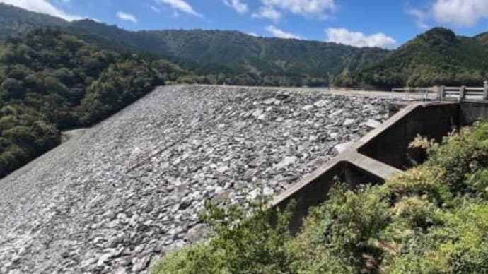 ダム訪問「稲村ダム(いなむらだむ)」〔高知県土佐町〕ダムカード有り
