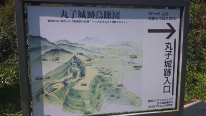 名城紀行 14 丸子(まりこ)城