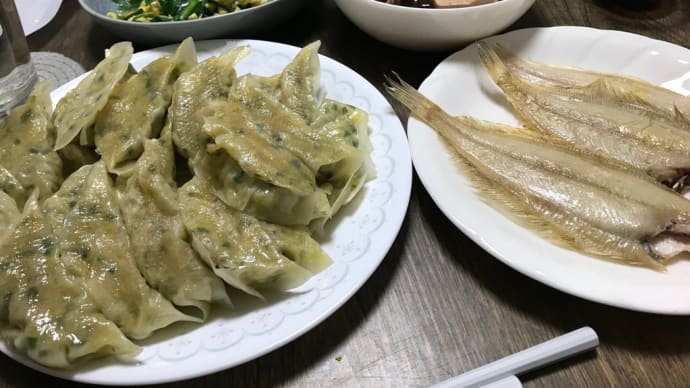 手作りギョーザ