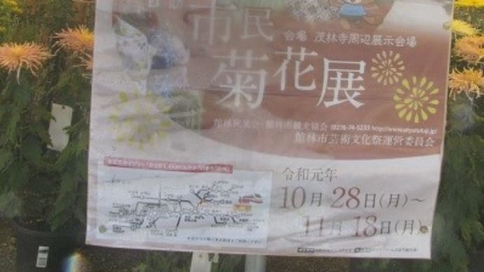 『館林の菊花展IN茂林寺』