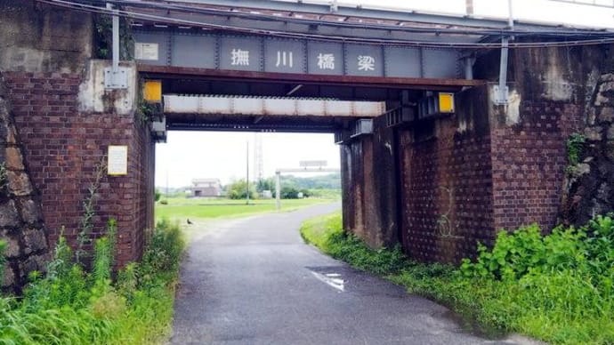 2019年7月15日,山陽線 撫川橋梁