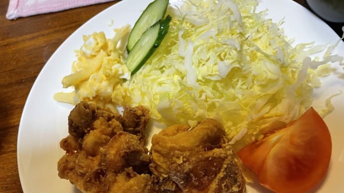揚げ物は、ばぁばんち?(≧▽≦)