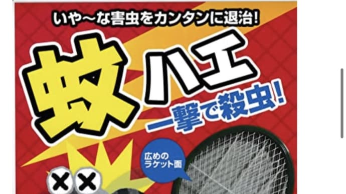 60%OFF 電撃殺虫ラケット「蚊Racket虫(カラケッチュウ)」 グリーン 508円