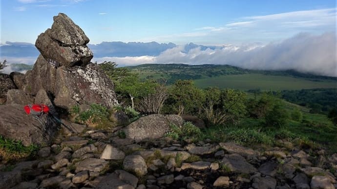 梅雨明け間近い霧ヶ峰　緑の草原編