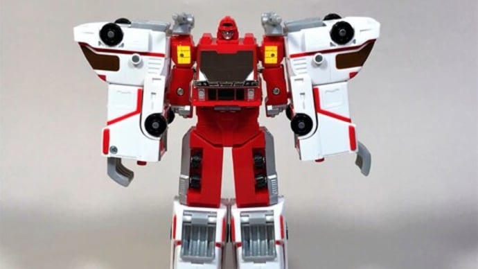 BANDAI レスキュー合体シリーズ04 ハイパーファイヤーロボ