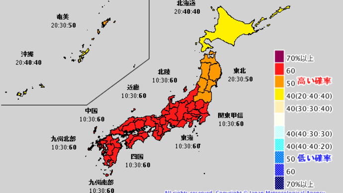 1ヶ月予報(11月28日版)