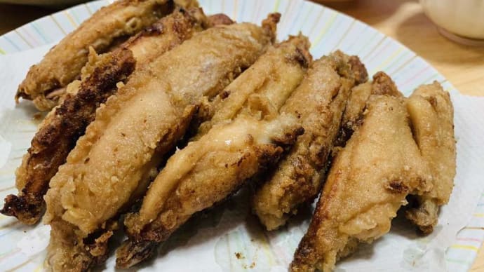 小手羽の唐揚げ〜☆