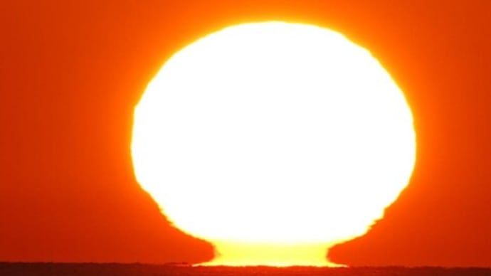 達磨太陽(朝陽) 2023年だるま朝日21号 8月12日
