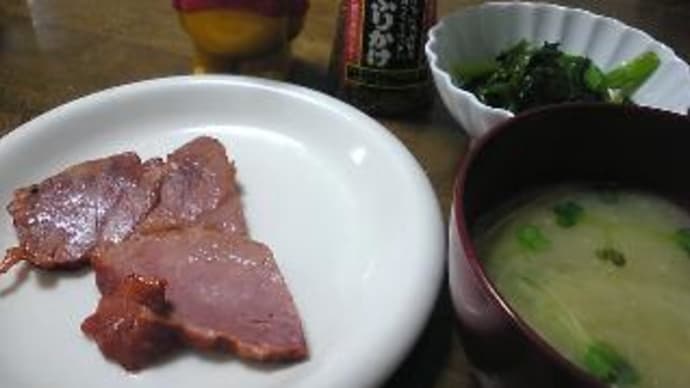 31日の朝ごはん