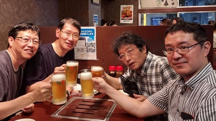 東京で天文指導員OBと懇親会(2024年9月7日)