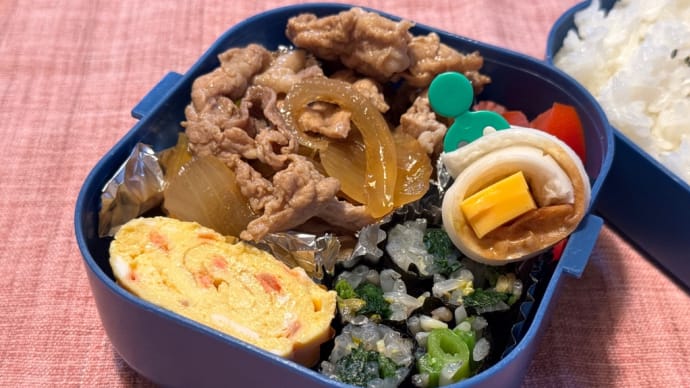 すき焼き風煮弁当