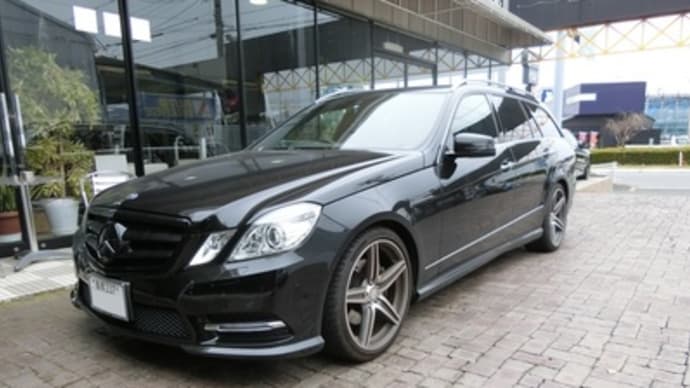 W212マフラー取付からの?