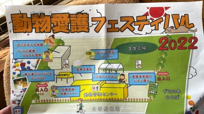 3年振りの「動物愛護フェスティバル」