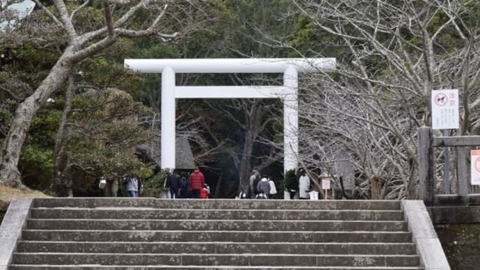 安房神社に初詣
