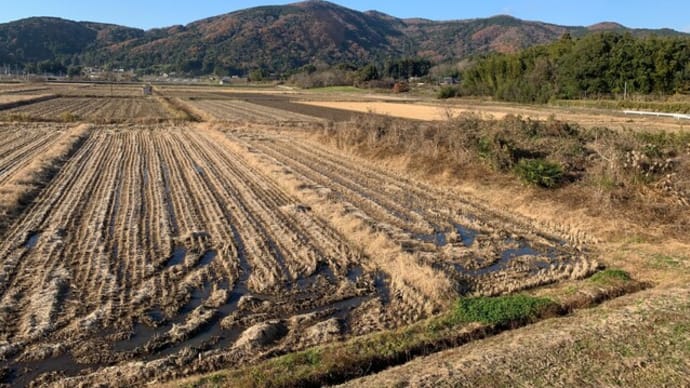 冬の里山とハイキングコース