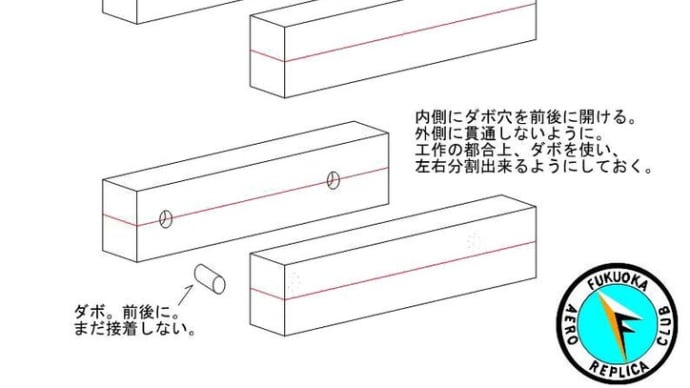ソリッドモデルの工作　胴体その１