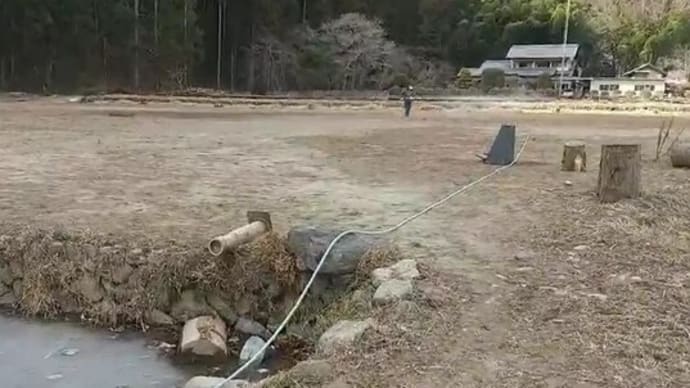 '22.01.30 工事延期・放水訓練・日の出日の入りマップ
