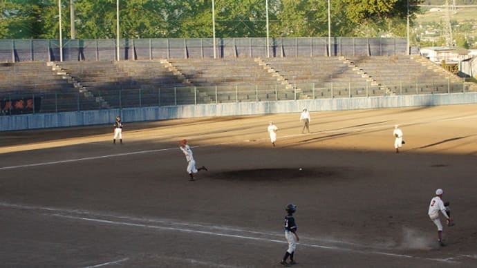 平成25年度 東筑摩塩尻中学校新人体育大会 軟式野球競技 決勝トーナメント 決勝戦