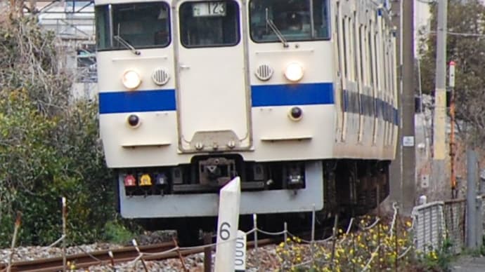 (国鉄415系電車) 鹿児島本線普通列車折尾行き 呑み鉄本線・日本旅