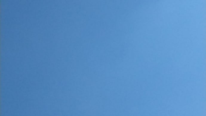 晴れの土曜日