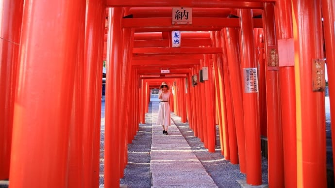 穂奈美さん撮影会2021(小泉稲荷神社)